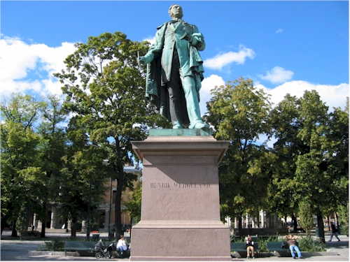 henrik wergeland statue